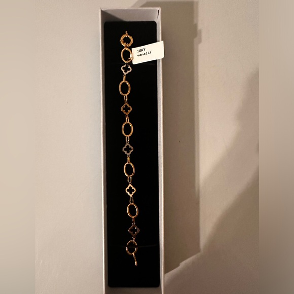 Vancleef DUB bracelet 10kg yellow and white gold - Picture 3 of 4